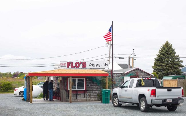 Flo's Clam Shack, seafood, restaurant, Rhode Island, seafood restaurant, flo's drive in, Portsmouth